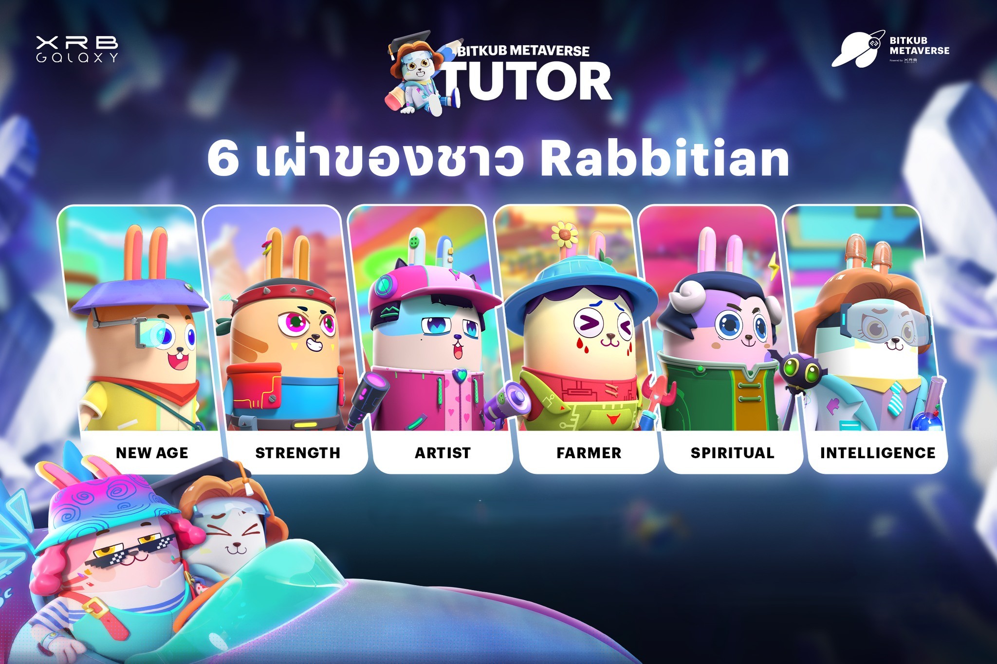 Bitkub Metaverse เผ่าตัวละคร - Poringchain